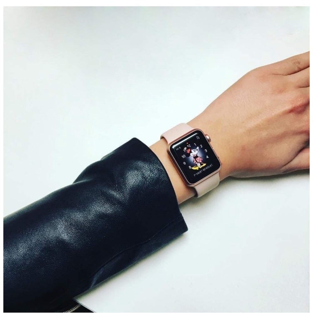 Pink Sand 42mm Apple Watch band